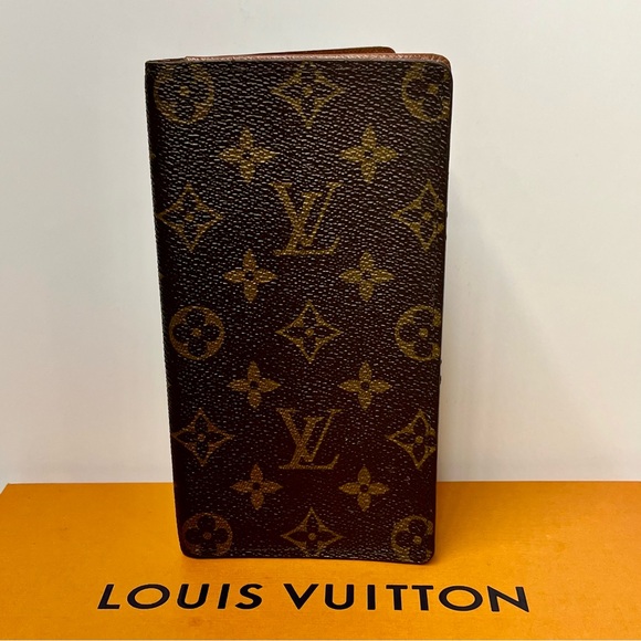 Authentic Louis Vuitton check,cash,card monogram canvas wallet Unisex - Picture 3 of 10